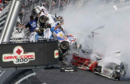 NASCAR CRASH